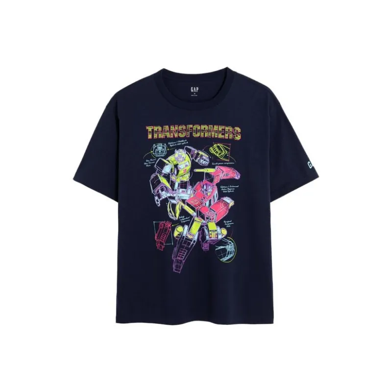 Transformers X GAP X Transformers Co branded Series T Shirts Unisex-4