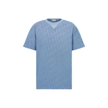 DIOR T Shirts Men Blue