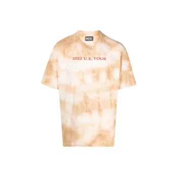 DIESEL T Shirts Men Yellow