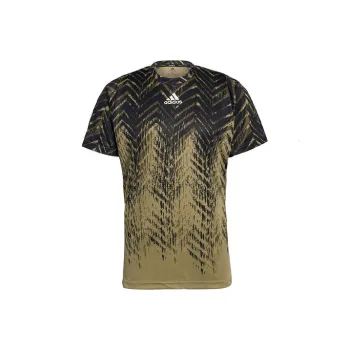 Adidas T Shirts Men Black/Gold