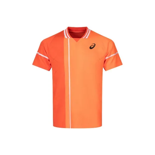 Asics TOPS T Shirts Men Orange