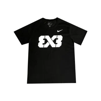 Nike 3x4 T Shirts Unisex Black/White