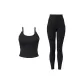 Starburst Black Camisole+Starburst Black Pants