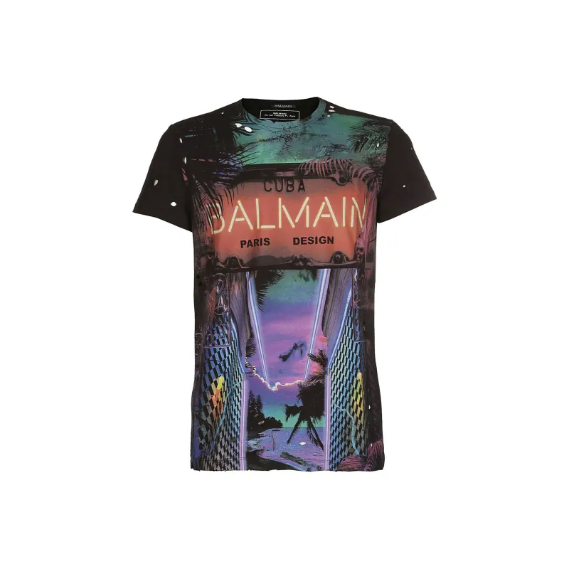 BALMAIN T Shirt Men's Multicolor-0