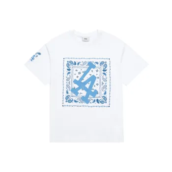 MLB Los Angeles Dodgers Drop Shoulder Sleeve T Shirt Unisex Ecru