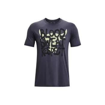 Under Armour T Shirts Men Marine Blue