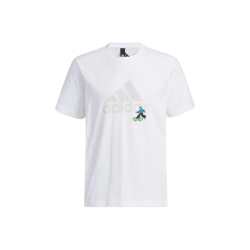 Adidas SEEBIN Artist Collaboration Series SS23 T Shirt Men's White-0