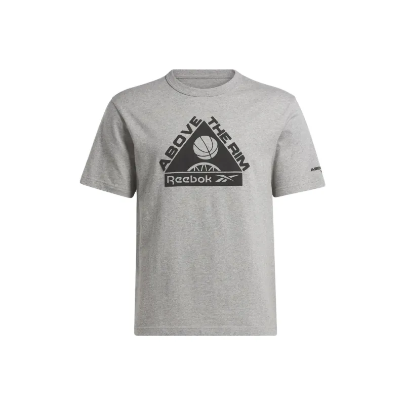 Reebok BASKETBALL ABOVE THE RIM GRAPHIC T-SHIRT T-Shirt Men's Gray-0