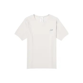 New Balance Athletics Jacquard T Shirts Men Gray
