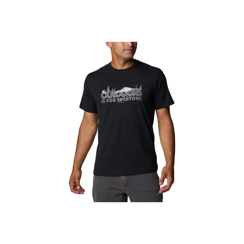 Columbia Sun Trek T-Shirt Men's Black-0