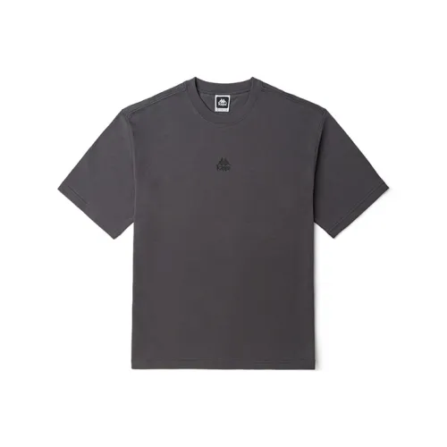 Kappa T-Shirts Unisex Reinforced Steel Gray-1107