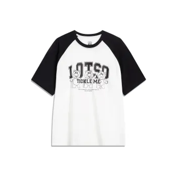 LiNing x Disney Sports Fashion Collection T Shirt Unisex Ivory