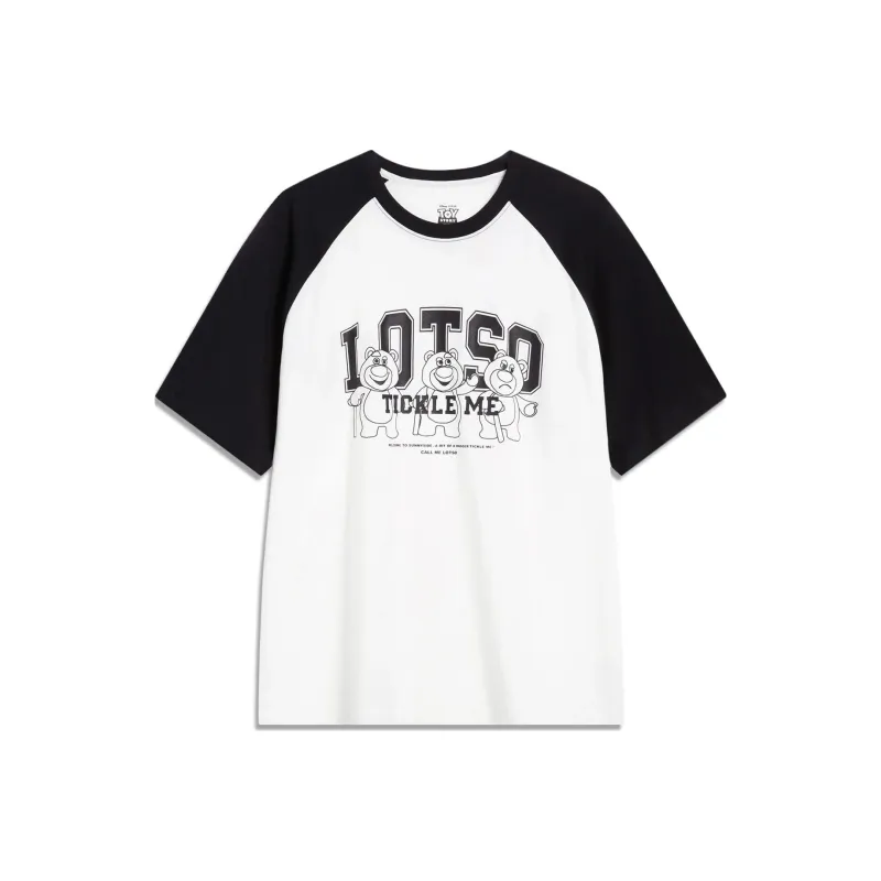 LiNing x Disney Sports Fashion Collection T Shirt Unisex Ivory-0