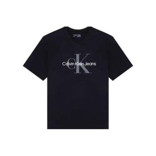 Calvin Klein Logo-print Drop-shoulder T-shirt