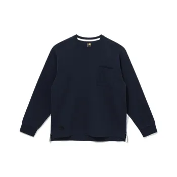 New Era SS22 Crew Neck Fitted Long Sleeved T Shirt Unisex Dark Blue