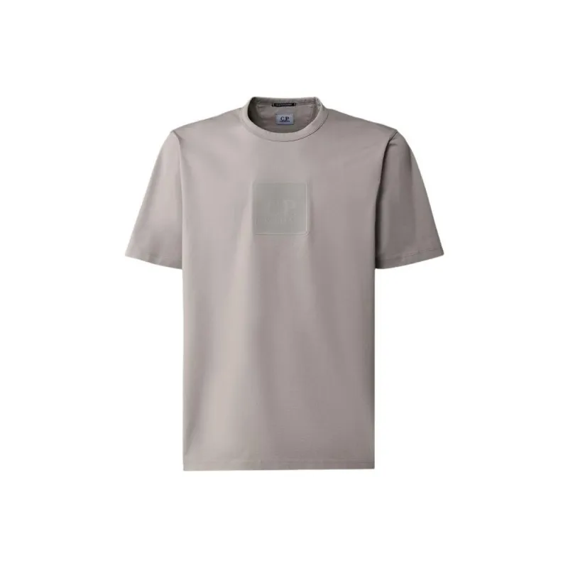 C.P.Company Logo Patch Crewneck T Shirt-0