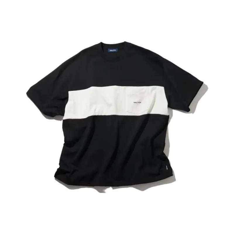 NAUTICA JAPAN Drop Shoulder Sleeve T Shirt Men's-4