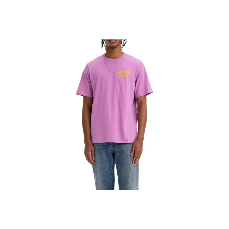 Levis T-Shirts Men Purple-0