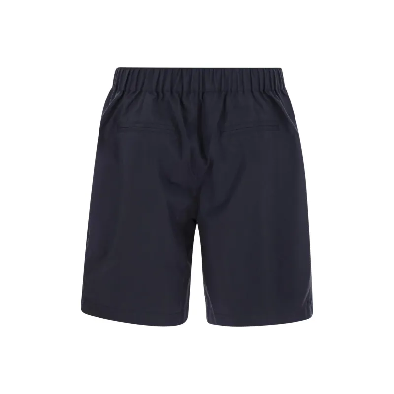 Brunello Cucinelli Logo Detailed Bermuda Shorts-1