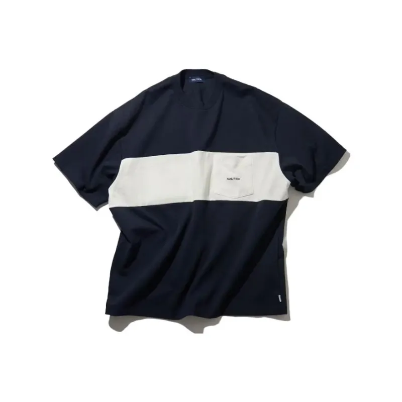 NAUTICA JAPAN Drop Shoulder Sleeve T Shirt Men's-2
