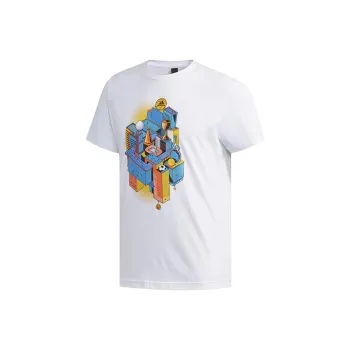 Adidas T Shirts Men White