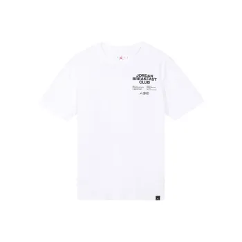 Jordan Set in Sleeve T Shirt Men's White
