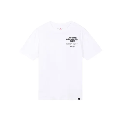Jordan Set in Sleeve T Shirt Men's White