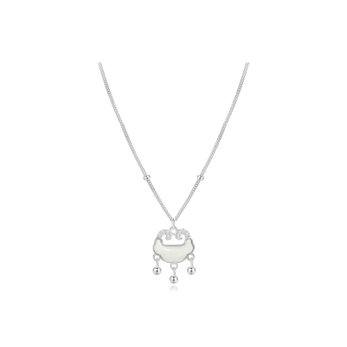 VOCK Chalcedony Necklaces Women's