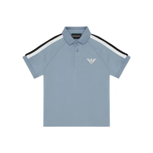 EMPORIO ARMANI T-Shirts Kids Blue