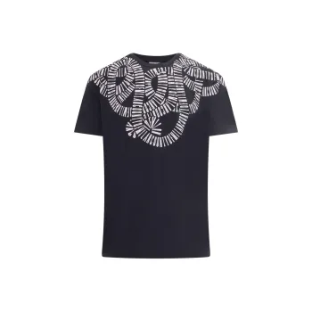 MARCELO BURLON COUNTY OF MILAN Logo-print Crew Neck T-shirt