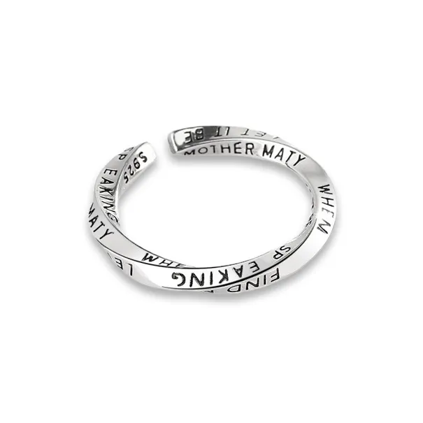 RboySe S925 Silver Rings Unisex-0