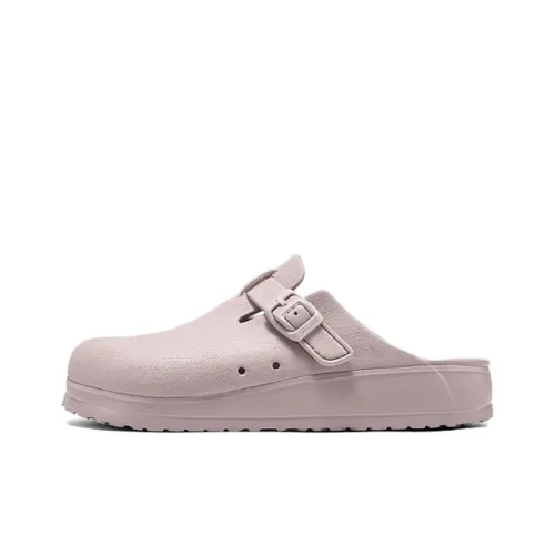 Skechers FOAMIES WOMENS EVA Abrasion Resistant Slip Resistant Wrap toe Slippers Women's Light Pink