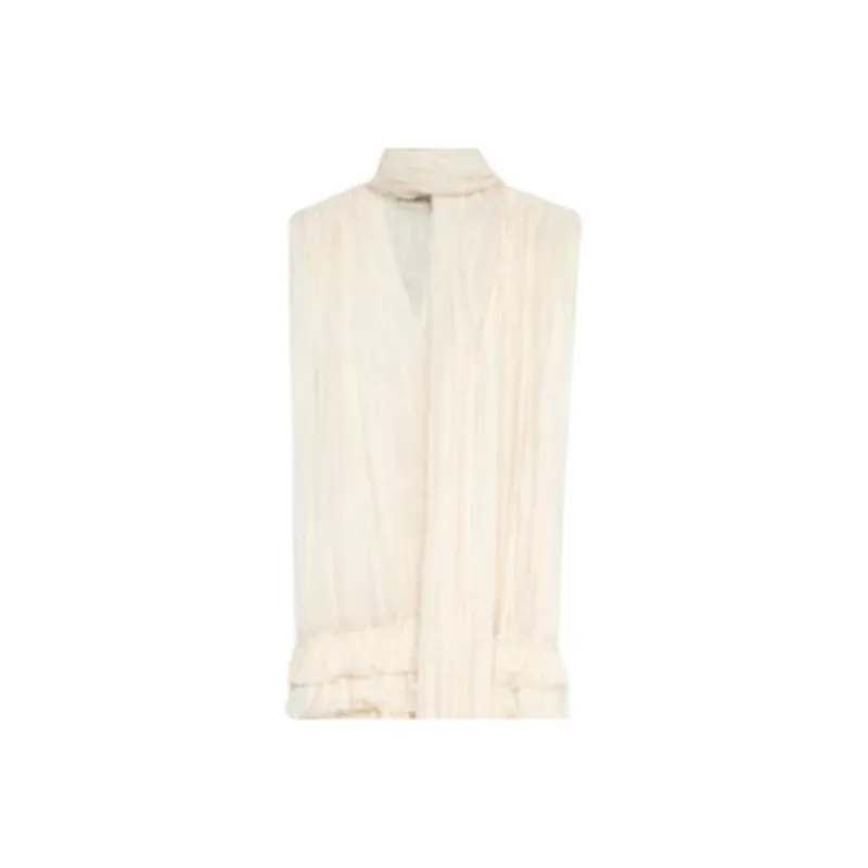 Blumarine Sleeveless Dress Women's White-5