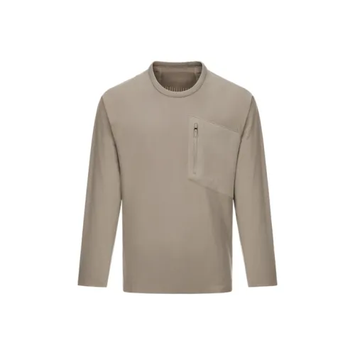 DESCENTE DUALIS T-Shirts Men KK-Khaki