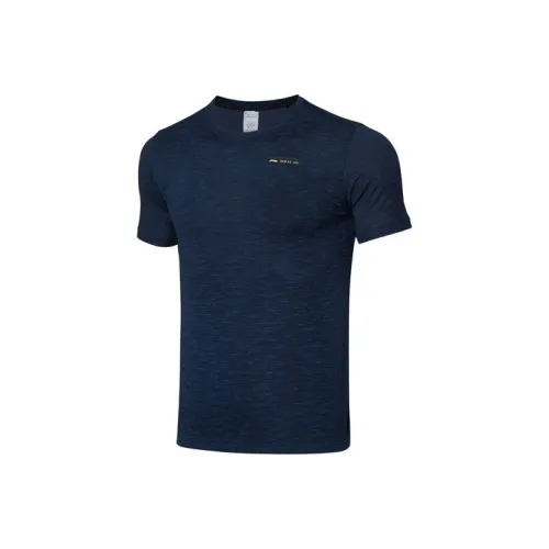 LiNing Li Ning Running Collection T Shirt Men's Space Blue