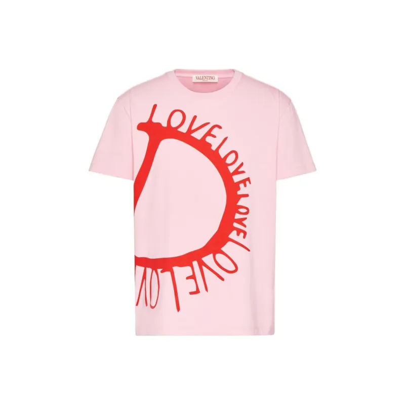 Valentino T-Shirts Men Pink-0