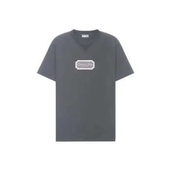 DIOR T Shirts Men Gray