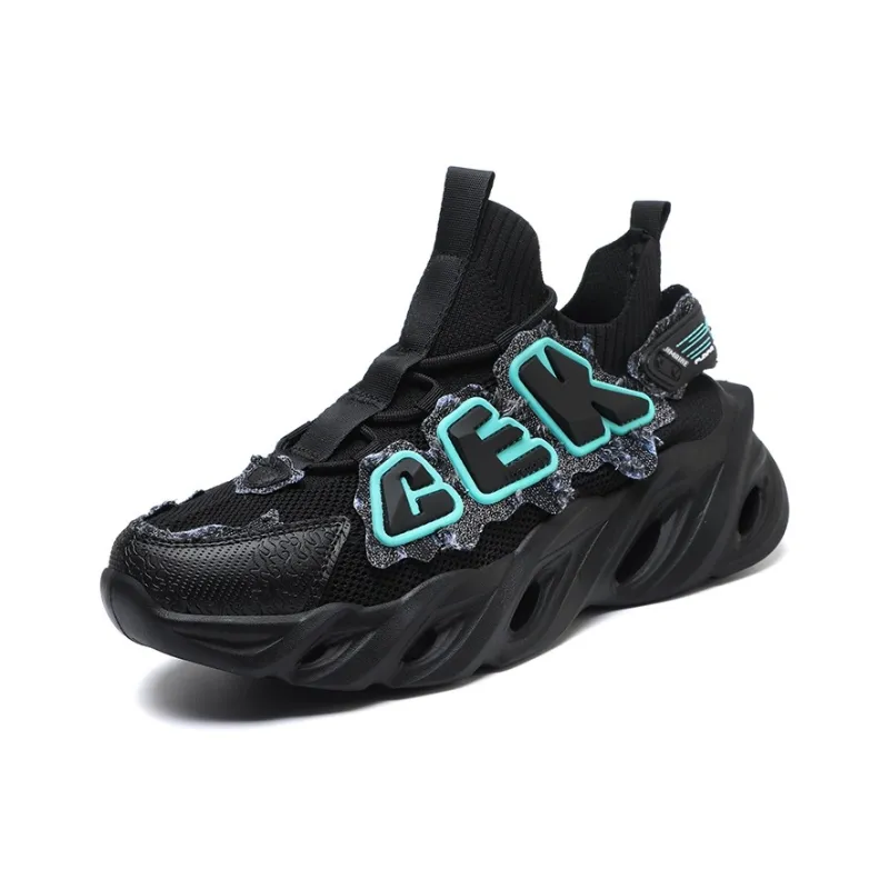 King Jinmai Cushioning Anti Slip Wear Resistant Breathable Supportive Lightweight Mid Top Casual Shoes Unisex-11