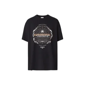 Burberry Totnes Globe Logo T shirt