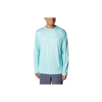 Columbia PFG Terminal Tackle™ Tarpon Rise T-Shirt Men's Cyan