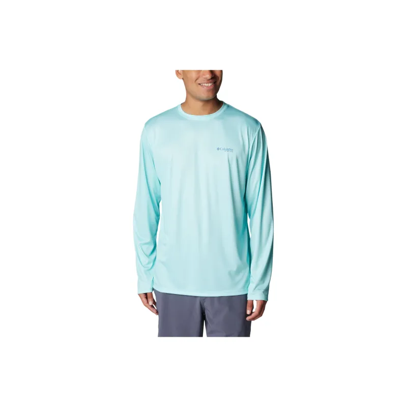 Columbia PFG Terminal Tackle™ Tarpon Rise T-Shirt Men's Cyan-0