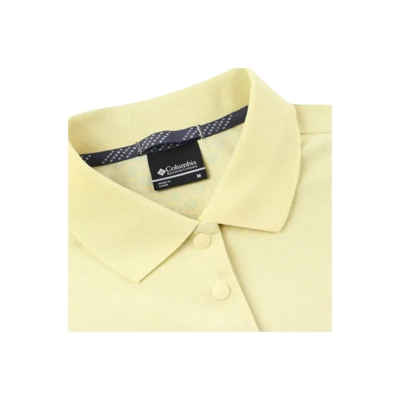 Columbia Polo Shirt Women's Yellow-4