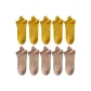 10-Pack (5 in Ginger Yellow+5 in Khaki)