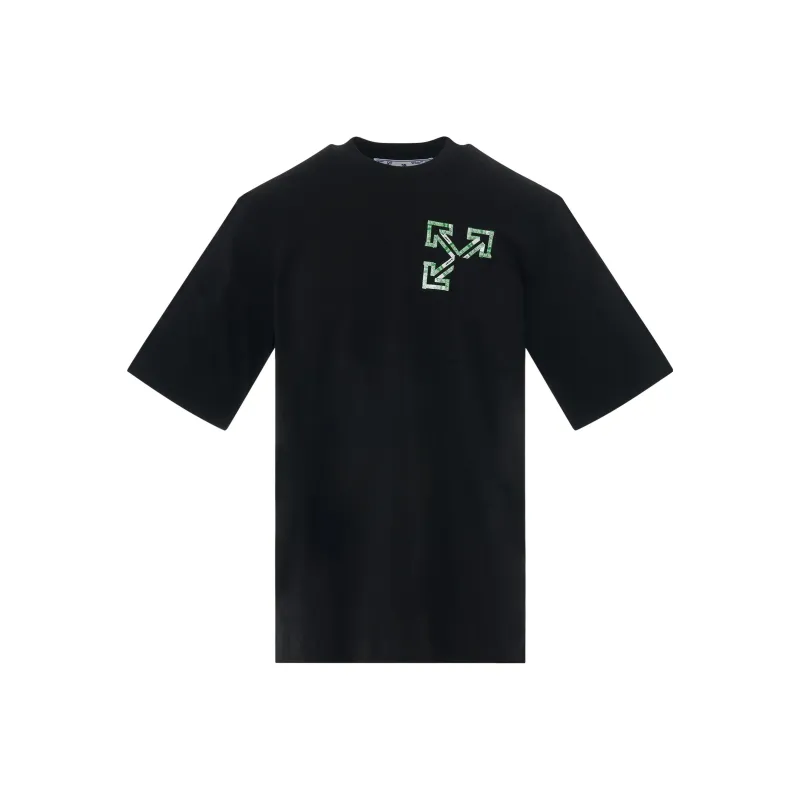 OFF WHITE Tape Arrows Pkt Skate T Shirt-0