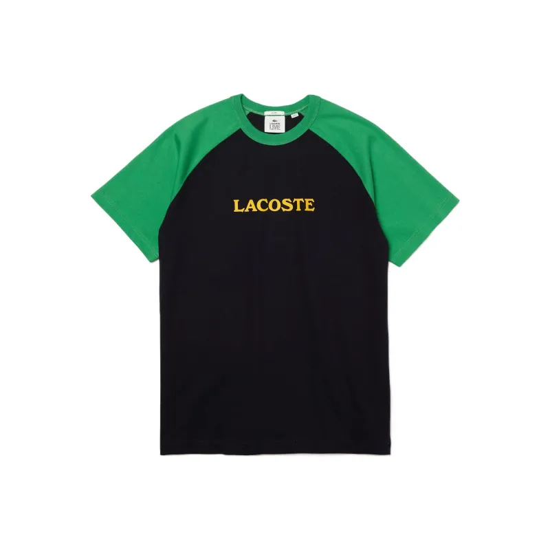 LACOSTE SS22 T Shirt Unisex Black-0
