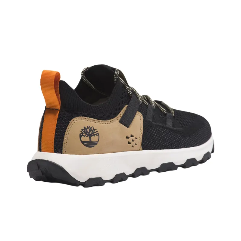 Timberland Winsor Trail Anti Slip Wear Resistant Low Top Training Shoes Men's Black-3