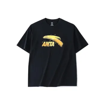 Anta Life Collection T Shirt Unisex Basic Black