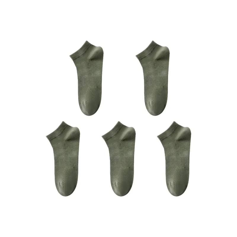 Cotton Gene Ankle Socks Men's Combo Set-6