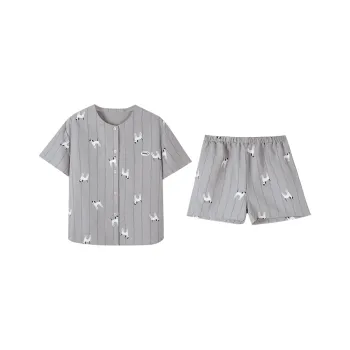 Kerener Pajama Set Women's Gray