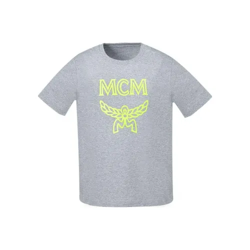 MCM T-Shirts Men Gray